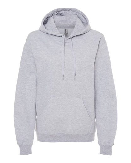 Gildan SF500 Unisex Softstyle® Midweight Hooded Sweatshirt - Sport Grey - Front View