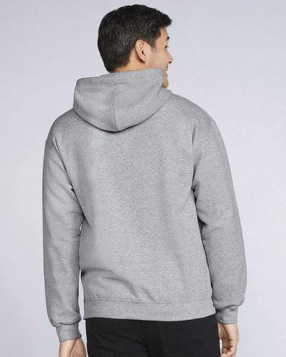 Gildan SF500 Unisex Softstyle® Midweight Hooded Sweatshirt - Sport Grey - On Model Back