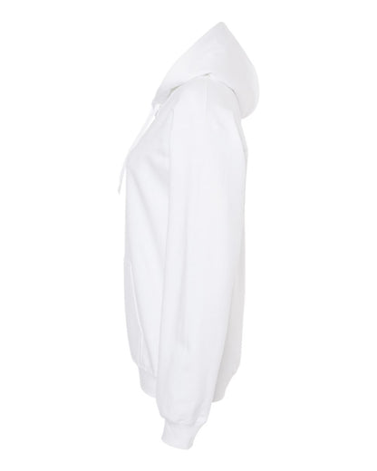 Gildan SF500 Unisex Softstyle® Midweight Hooded Sweatshirt - White - Direct Side