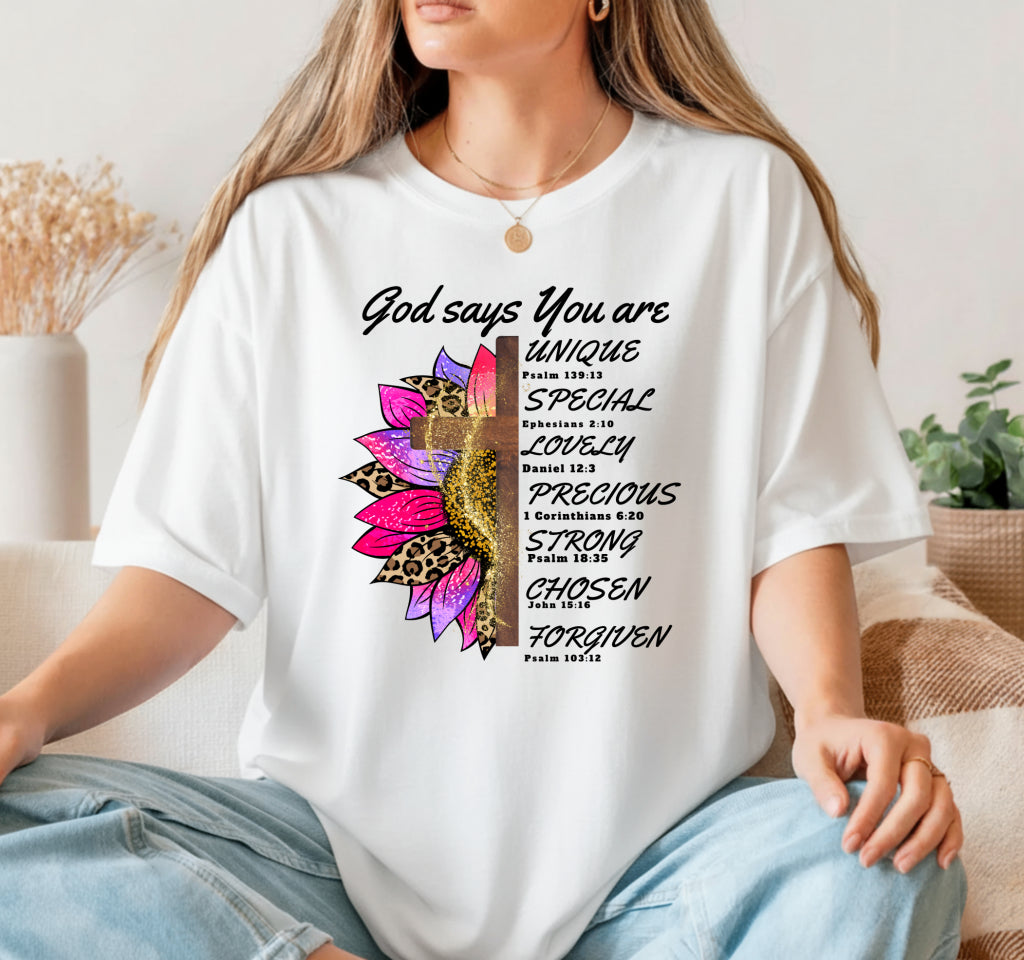 GOD - JESUS – Christian DTF Transfer