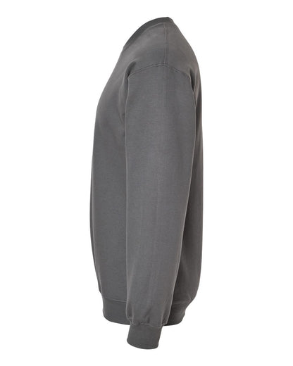 Gildan SF000 Unisex Softstyle® Midweight Crewneck Sweatshirt - Charcoal - Direct Side