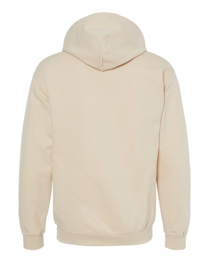 Gildan SF500 Unisex Softstyle® Midweight Hooded Sweatshirt - Sand - Back View