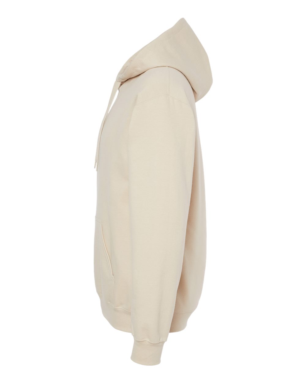 Gildan SF500 Unisex Softstyle® Midweight Hooded Sweatshirt - Sand - Direct Side