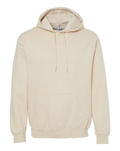 Gildan SF500 Unisex Softstyle® Midweight Hooded Sweatshirt - Sand - Front View