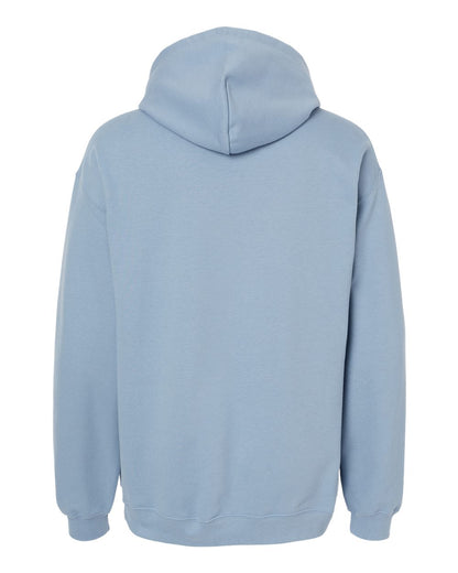 Gildan SF500 Unisex Softstyle® Midweight Hooded Sweatshirt - Stone Blue - Back View
