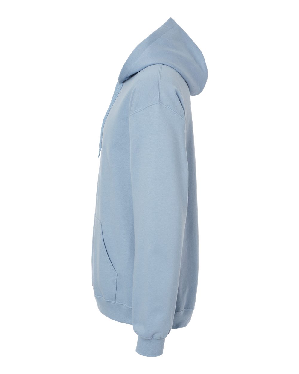 Gildan SF500 Unisex Softstyle® Midweight Hooded Sweatshirt - Stone Blue - Direct Side