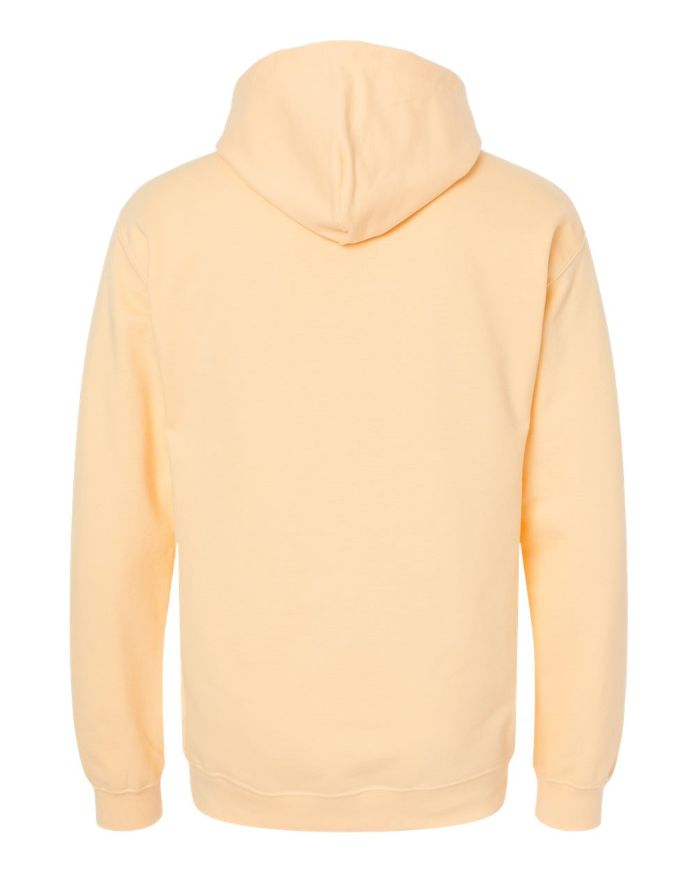 Gildan SF500 Unisex Softstyle® Midweight Hooded Sweatshirt - Yellow Haze - Back View