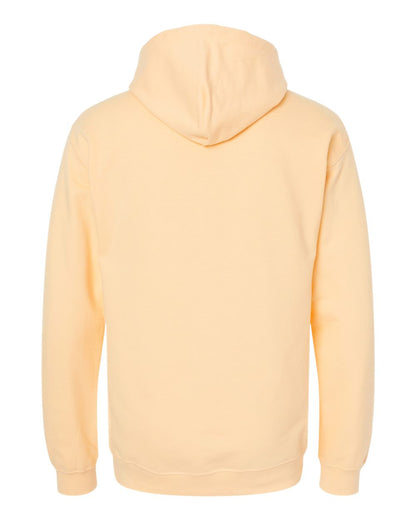 Gildan SF500 Unisex Softstyle® Midweight Hooded Sweatshirt - Yellow Haze - Back View