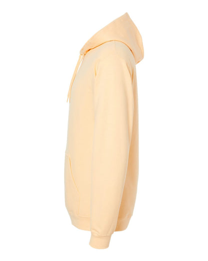 Gildan SF500 Unisex Softstyle® Midweight Hooded Sweatshirt - Yellow Haze - Direct Side