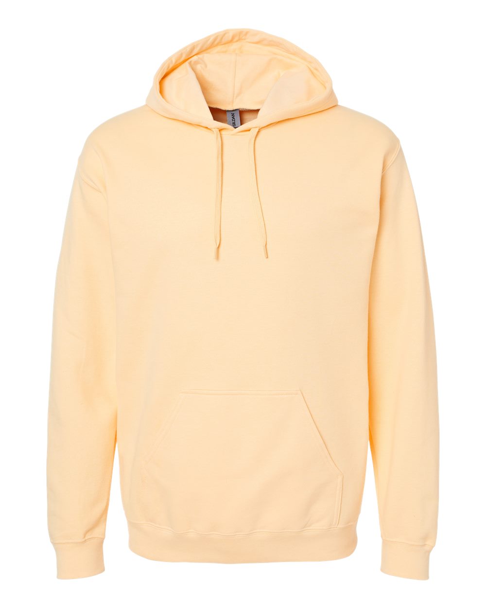 Gildan SF500 Unisex Softstyle® Midweight Hooded Sweatshirt - Yellow Haze - Front View