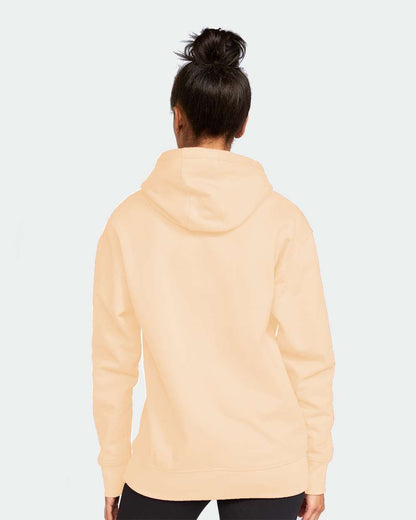 Gildan SF500 Unisex Softstyle® Midweight Hooded Sweatshirt - Yellow Haze - On Model Back