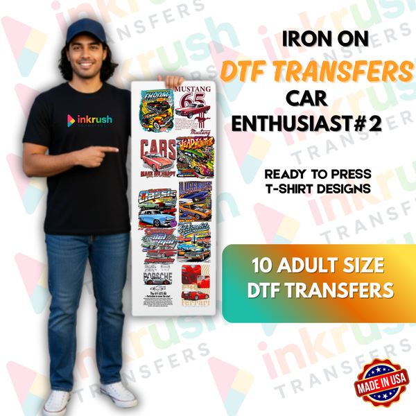 Car Enthusiast Bundle #2 – Garage Culture & Wrench Life (22″ Gang Sheet, 10 Transfers)