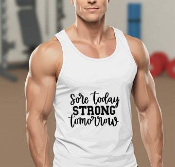 Sore Today Strong Tomorrow – Gym Motivation DTF Transfer
