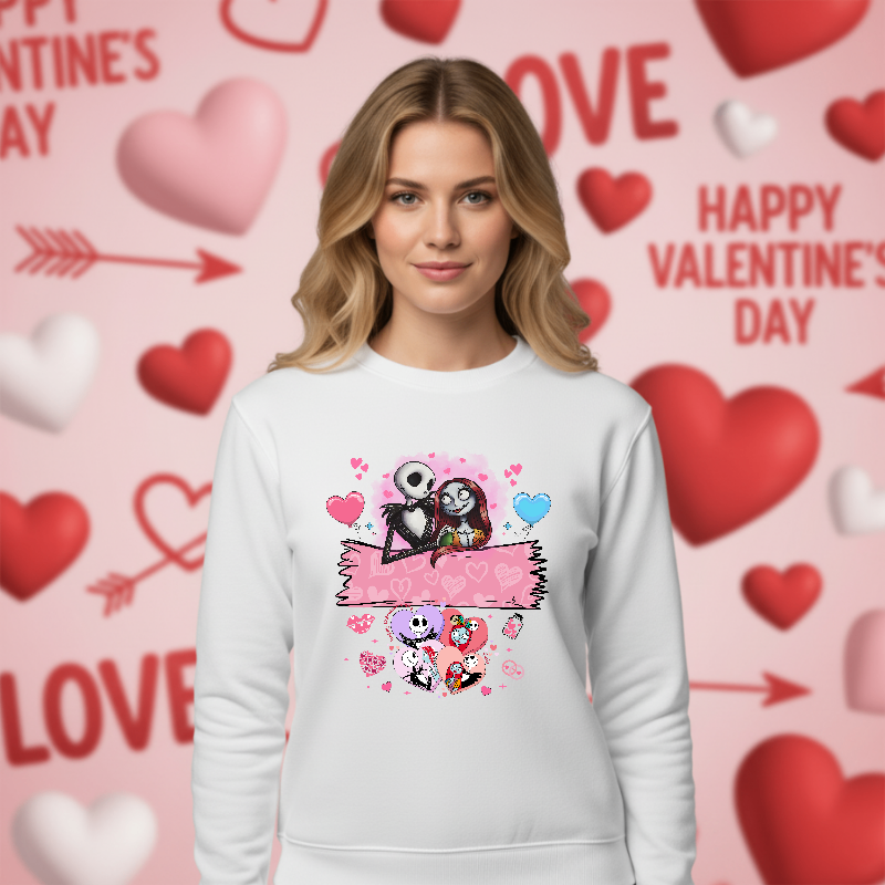 VALENTINE VIBES Leopard Heart – Valentine DTF Transfer