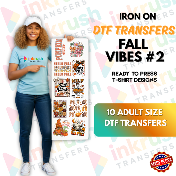 Thanksgiving Bundle #2 – Friendsgiving & Kitchen Crew (22″ Gang Sheet, 10 Transfers)