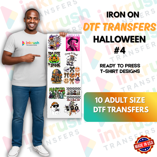 Halloween Bundle #4 – Witches, Bats & Gothic (10 Adult-Size Transfers)