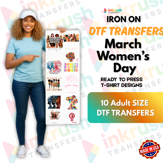 Women Supporting Women Pack – 22″ Premade Gang Sheet