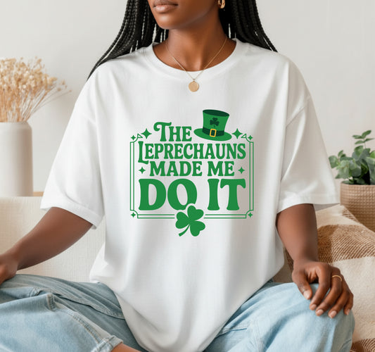 ST. PATRICK'S DAY Lucky Pint & Horseshoe – St. Patrick's Day DTF Transfer