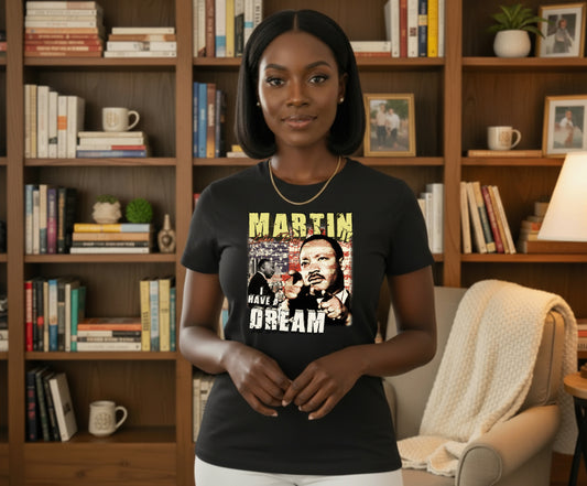 MARTIN LUTHER KING JR. – Black History DTF Transfer