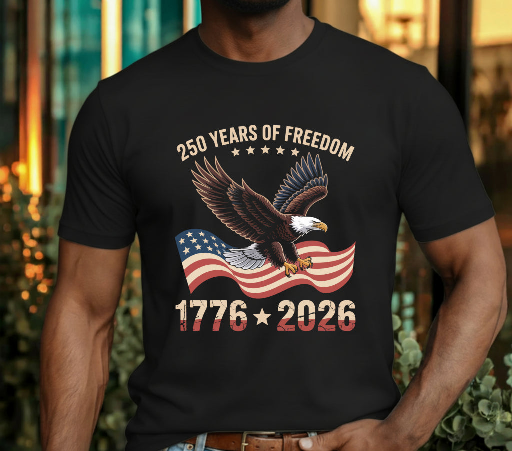 USA 250 – Patriotic Anniversary DTF Transfer