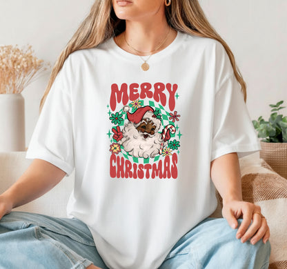 Merry Christmas Red Truck – Christmas DTF Transfer