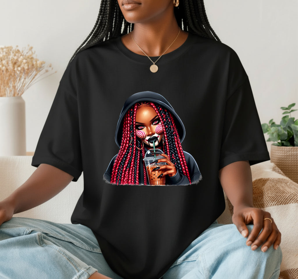 Boo! Ghost & Pumpkin Halloween – DTF Transfer