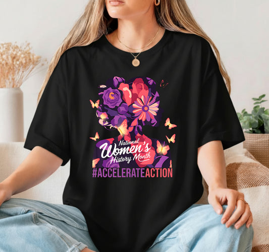 NATIONAL WOMEN'S HISTORY MONTH 2025 FEMINIST – Feminist Awareness DTF Transfer