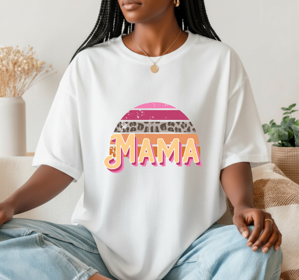 Mama Leopard Rainbow – Mothers Day DTF Transfer