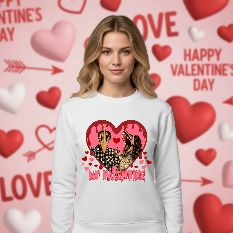 LOVE YOU A LATTE – Valentine's Coffee DTF Transfer