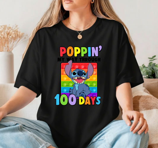 100 DAYS BRIGHTER – 100 Days of School DTF Transfer