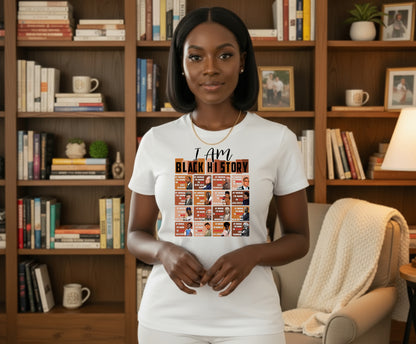 "I am Black History" – Black History DTF Transfer