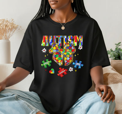 Accept Understand Love Puzzle – Autism Awareness DTF Transfer