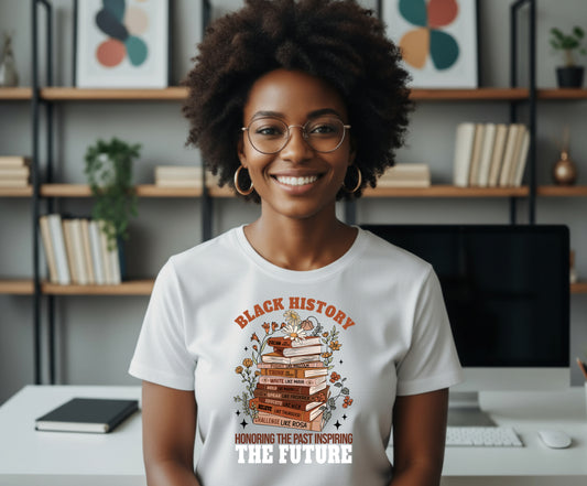 Afro Woman Silhouette Power Fist Pick – Black History DTF Transfer