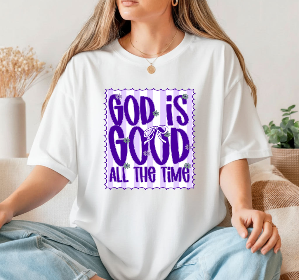 GOD - JESUS Cross – Christian DTF Transfer