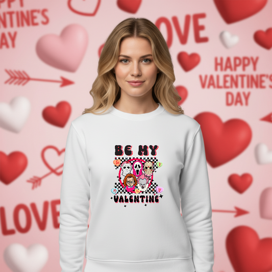 LOVE YOU MORE Heart Text – Valentines DTF Transfer
