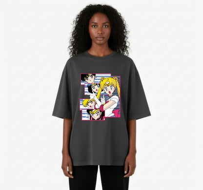 Sailor Moon Action Pose – Anime DTF Transfer
