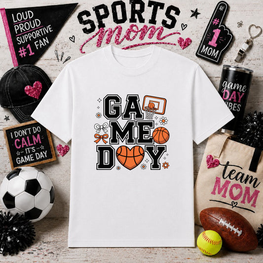 Baseball Mom Loud & Proud – Sports Mom DTF Transfer – by Ink Rush – Premade Transfers – Sports Mom, DTF Transfers