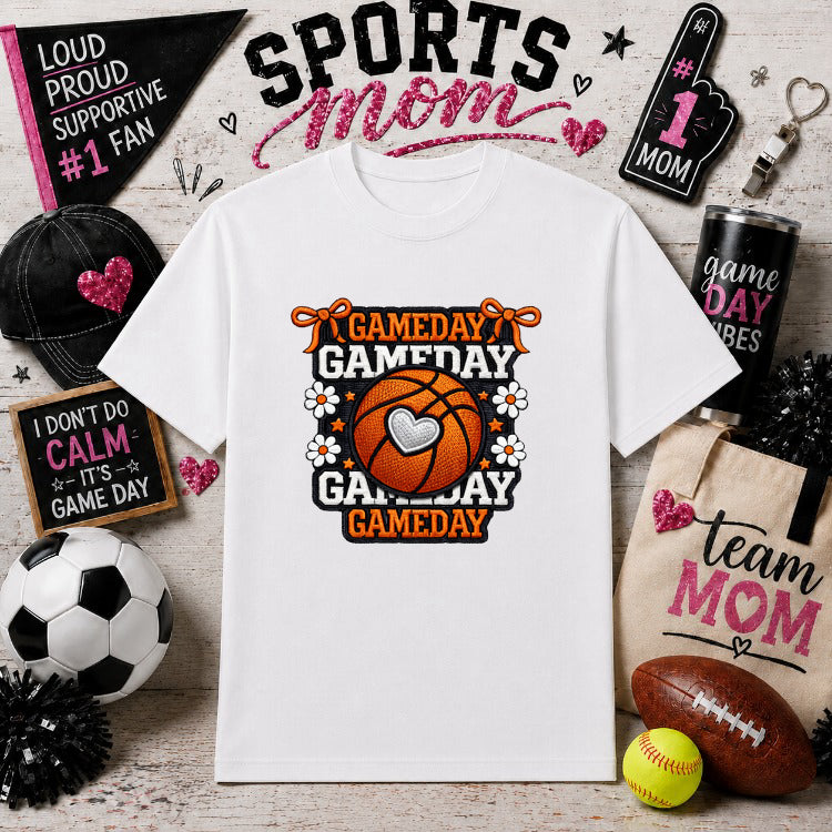Baseball Mom – Sports Gameday DTF Transfer – by Ink Rush – Premade Transfers – Sports Mom, Apparel Decor