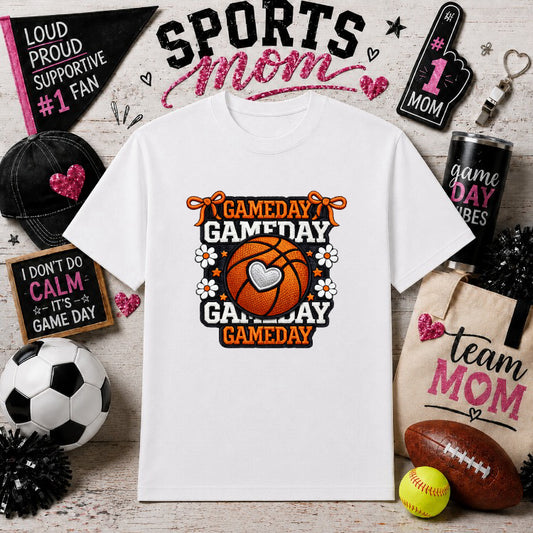 Baseball Mom – Sports Gameday DTF Transfer – by Ink Rush – Premade Transfers – Sports Mom, Apparel Decor
