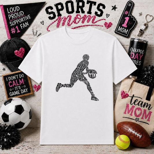 Baseball Mom – Sports Mom DTF Transfer – by Ink Rush – Premade Transfers – Sports Mom, Gameday