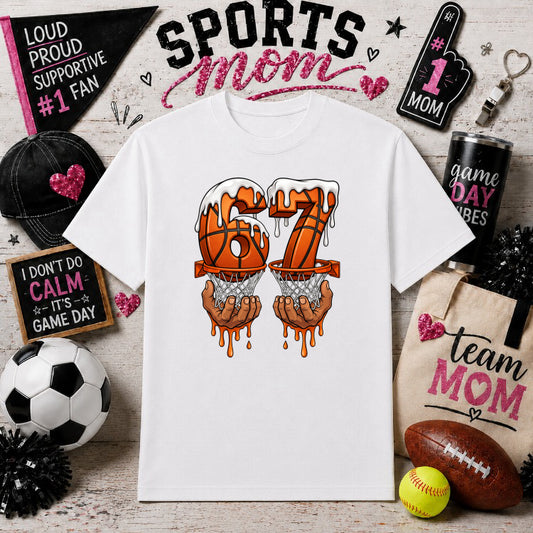 Basketball Mom – Sports Mom DTF Transfer – by Ink Rush – Premade Transfers – Sports Mom, DTF Transfers