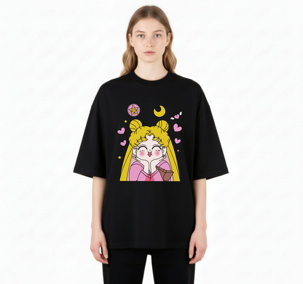 Sailor Moon Winking Pose – Anime DTF Transfer