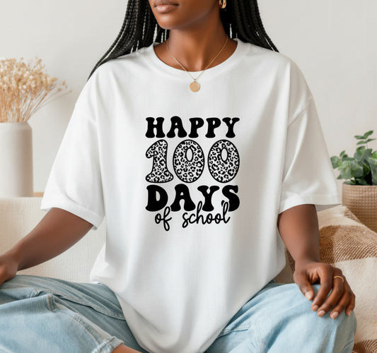 Happy 100 days of school – 100 Days of School DTF Transfer