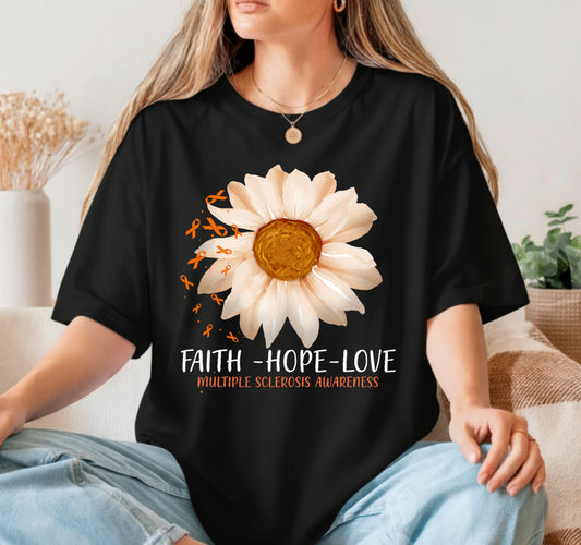 In March We Wear Orange Multiple Sclerosis Awareness – MS Awareness DTF Transfer