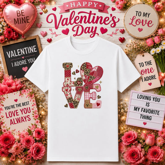 BE MINE – Valentine's Day DTF Transfer – by Ink Rush – Premade Transfers – DTF Transfer, Apparel Decoration