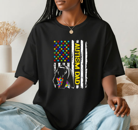 Autism Awareness Puzzle Pieces – DTF Transfer