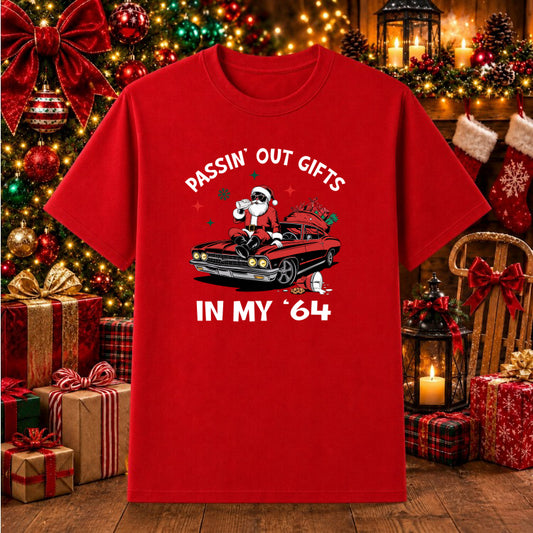 Black Santa Claus Matching Family Christmas – DTF Transfer – by Ink Rush – Premade Transfers – Christmas, Apparel DTF