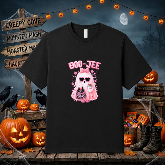 Boo Crew Ghost with Sunglasses – Halloween DTF Transfer – by Ink Rush – Premade Transfers – Premade DTF, Apparel DTF
