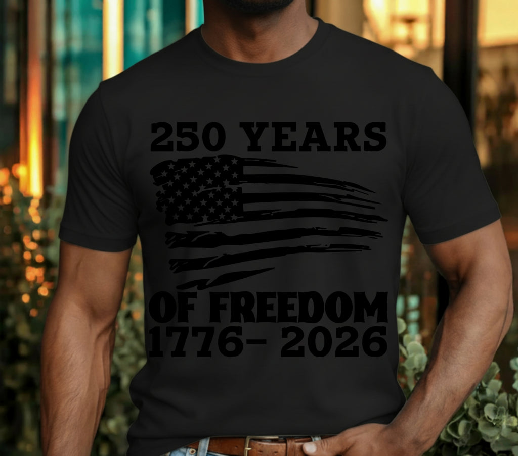 American Flag Heart – Patriotic DTF Transfer