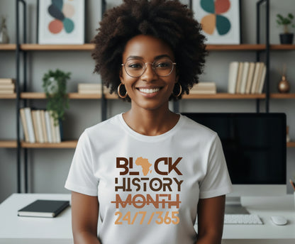 Black History IS American History – Black History DTF Transfer